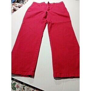 Lee's Classic Fit PlatinumLabel Straight Leg Deep Pink Pants. Size 14P.